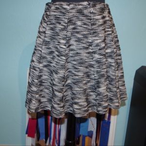 hollister grey skater multi skirt